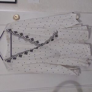 NWT LOFT | 100% Viscose Blouse w Belt